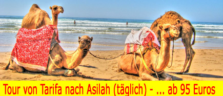 Tour von Tarifa nach Asilah (täglich) - ... ab 95 Euros